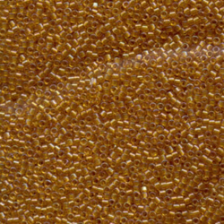 Miyuki Delica 11/0 DB0065 Lined Topaz AB