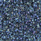 Miyuki Delica 11/0 DB0085  Lined Blue/Blue AB
