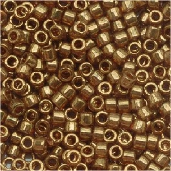 Miyuki Delica 11/0 DB0115 Transparent Lust Metallic Rose Gold