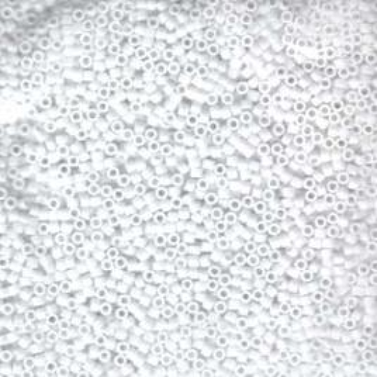 Miyuki Delica 11/0 DB0200 Opaque Chalk White