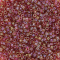 Miyuki Delica 11/0 DB0282 Lined Amber/Vermilion