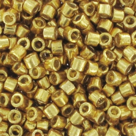Miyuki Delica 11/0 DB1832 Duracoat Galvanized Gold