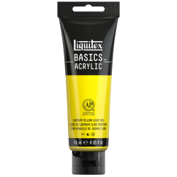 Liquitex Basics 118ml Acrylic 159 Cadmium Yellow Light Hue