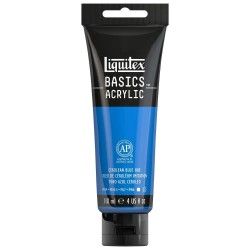 Liquitex Basics 118ml Acrylic 470 Cerulean Blue Hue