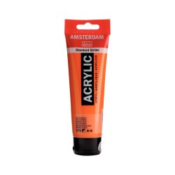 ROYAL TALENS AMSTERDAM Acrylic tube 120ml - Azo Orange 276