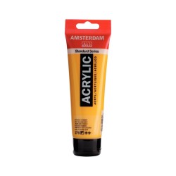 ROYAL TALENS AMSTERDAM Acrylic tube 120ml - Azo Yellow Deep 270