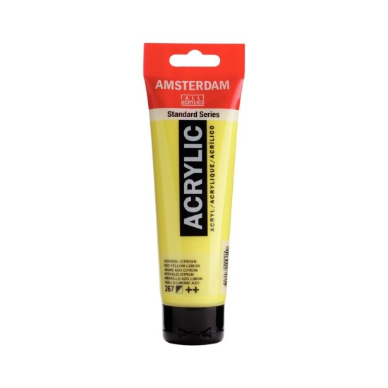 ROYAL TALENS AMSTERDAM Acrylic tube 120ml - Azo Yellow Lemon 267