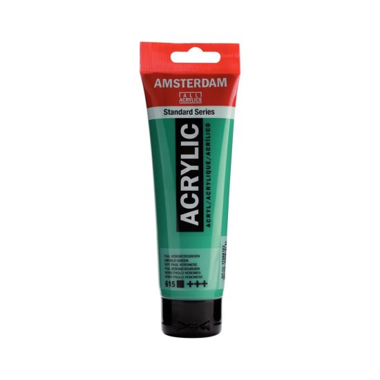 ROYAL TALENS AMSTERDAM Acrylic tube 120ml - Emerald Green 615
