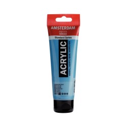 ROYAL TALENS AMSTERDAM Acrylic tube 120ml - King's Blue 517