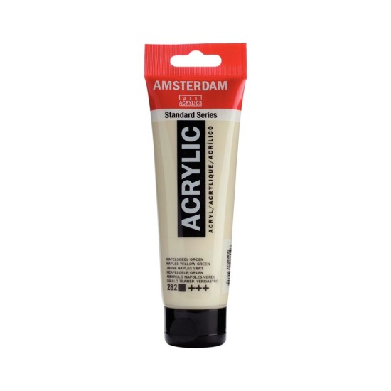 ROYAL TALENS AMSTERDAM Acrylic tube 120ml - Naples Yellow Green 282