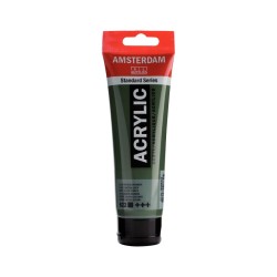 ROYAL TALENS AMSTERDAM Acrylic tube 120ml - Olive Green Deep 622