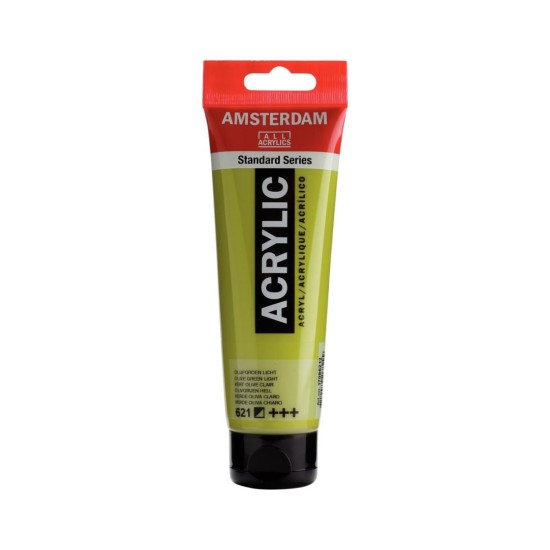 ROYAL TALENS AMSTERDAM Acrylic tube 120ml - Olive Green Light 621