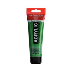 ROYAL TALENS AMSTERDAM Acrylic tube 120ml - Permanent Green Light 618