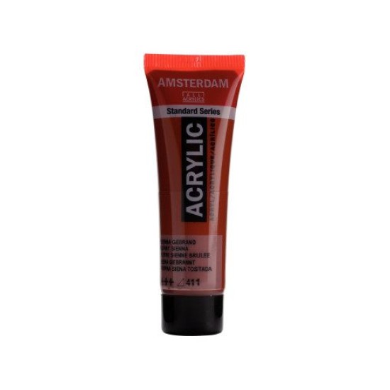 ROYAL TALENS AMSTERDAM Acrylic tube 20ml - Burnt Sienna 411