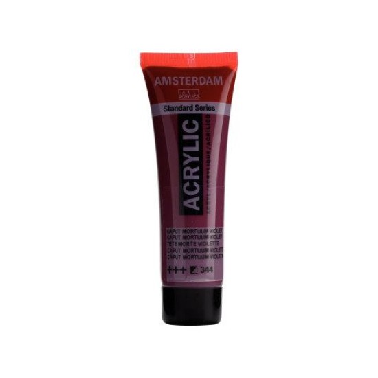 ROYAL TALENS AMSTERDAM Acrylic tube 20ml - Caput Mortuum Violet 344