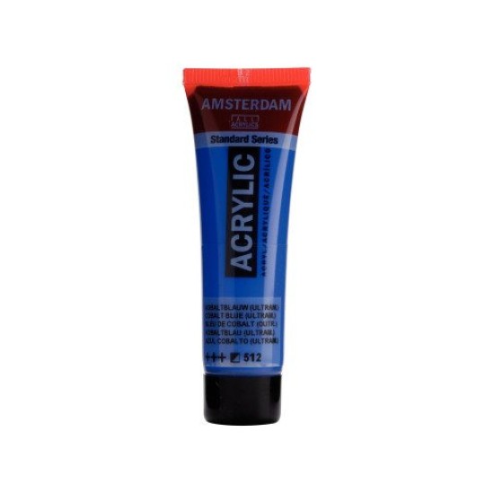 ROYAL TALENS AMSTERDAM Acrylic tube 20ml - Cobalt Blue (Ultramarine) 512