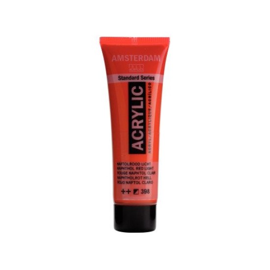 ROYAL TALENS AMSTERDAM Acrylic tube 20ml - Naphthol Red Light 398