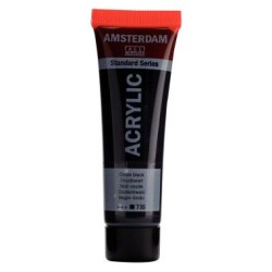 ROYAL TALENS AMSTERDAM Acrylic tube 20ml - Oxide Black 735