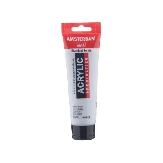 ROYAL TALENS AMSTERDAM Acrylic tube 120ml - Pearl Blue 820