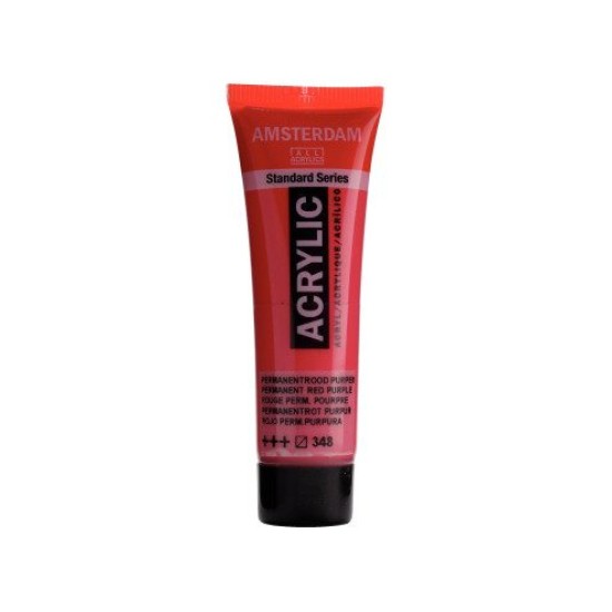 ROYAL TALENS AMSTERDAM Acrylic tube 20ml - Permanent Red Purple 348