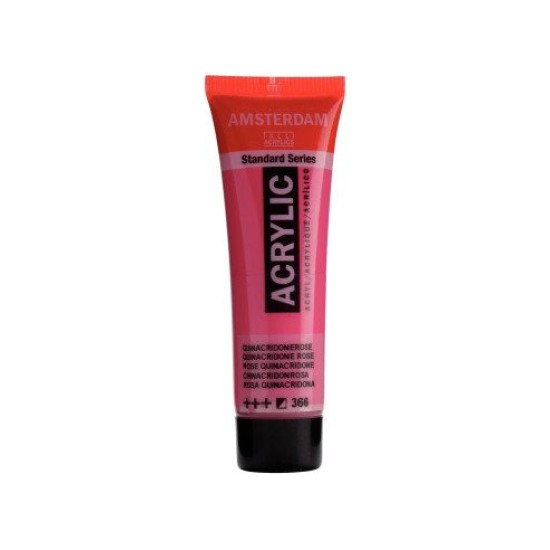 ROYAL TALENS AMSTERDAM Acrylic tube 20ml - Quinacridone Rose 366