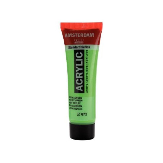 ROYAL TALENS AMSTERDAM Acrylic tube 20ml - Reflex Green 672