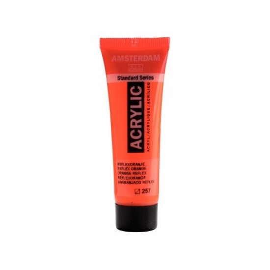 ROYAL TALENS AMSTERDAM Acrylic tube 20ml - Reflex Orange 257