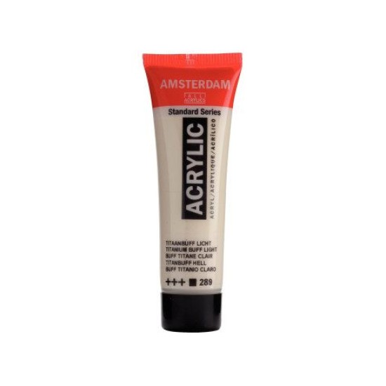 ROYAL TALENS AMSTERDAM Acrylic tube 20ml - Titanium Buff Light 289