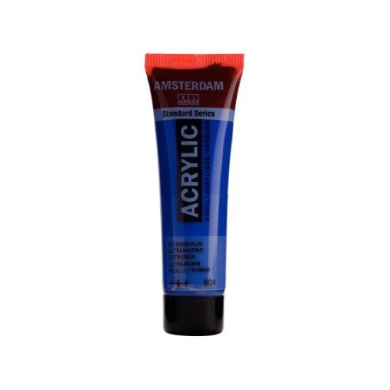 ROYAL TALENS AMSTERDAM Acrylic tube 20ml - Ultramarine 504