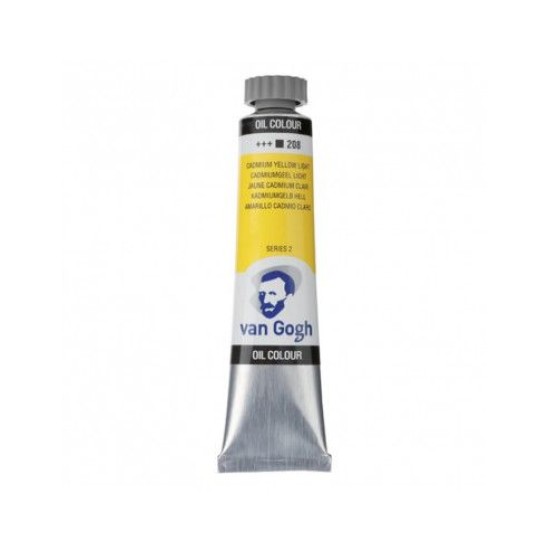 ΛΑΔΙ - CADMIUM YELLOW LIGHT ( 208 ) - S2 - 20ml - VAN GOGH