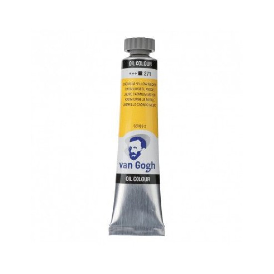 ΛΑΔΙ - CADMIUM YELLOW MEDIUM ( 271 ) - S2 - 20ml - VAN GOGH
