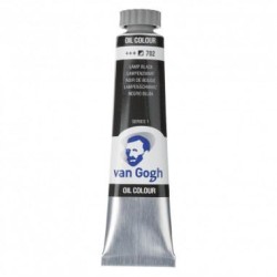 ΛΑΔΙ - LAMP BLACK ( 702 ) - S1 - 20ml - VAN GOGH