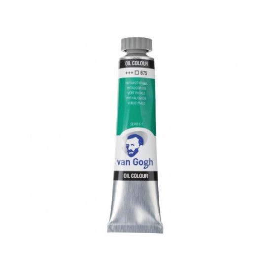 ΛΑΔΙ - PHTHALO GREEN ( 675 ) - S1 - 20ml - VAN GOGH