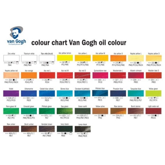 ΛΑΔΙ - FIR GREEN ( 654 ) - S2 - 20ml - VAN GOGH