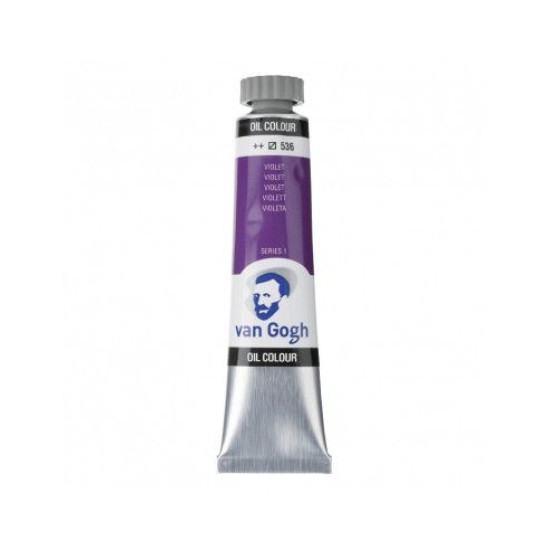 ΛΑΔΙ - VIOLET ( 536 ) - S1 - 20ml - VAN GOGH