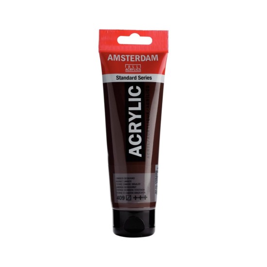 ROYAL TALENS AMSTERDAM Acrylic tube 120ml - Burnt Umber 409