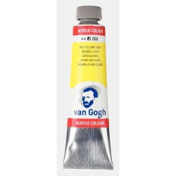 Talens van gogh ακρυλικό χρώμα 268 azo yellow light 40ml