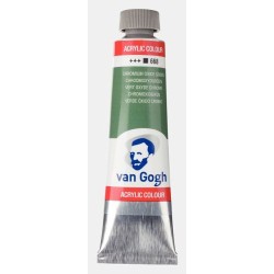 Talens van gogh ακρυλικό χρώμα 668 chromium oxide green 40ml