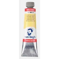 Talens van gogh ακρυλικό χρώμα 223 naples yellow deep 40ml