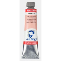 Talens van gogh ακρυλικό χρώμα 224 naples yellow red 40ml