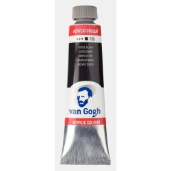 Talens van gogh ακρυλικό χρώμα 735 oxide black 40ml