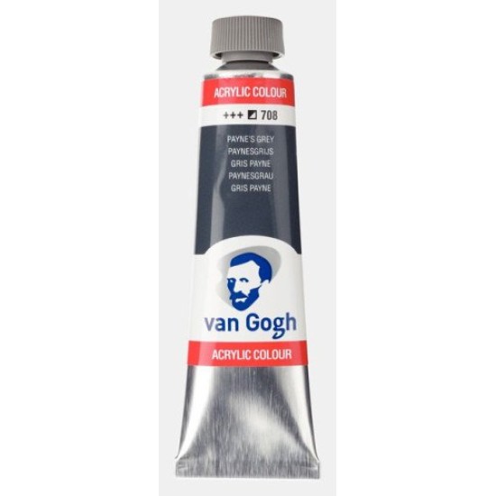 Talens van gogh ακρυλικό χρώμα708 panye’s grey 40ml