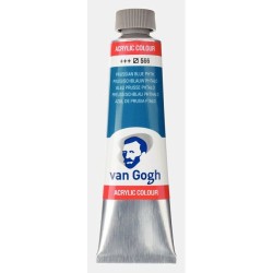 Talens van gogh ακρυλικό χρώμα 566 prussian blue phthalo 40ml