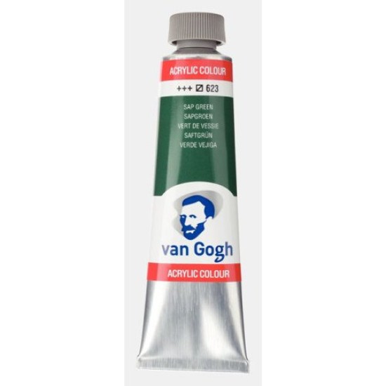 Talens van gogh ακρυλικό χρώμα 623 sap green 40ml