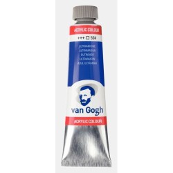 Talens van gogh ακρυλικό χρώμα 504 ultramarine 40ml