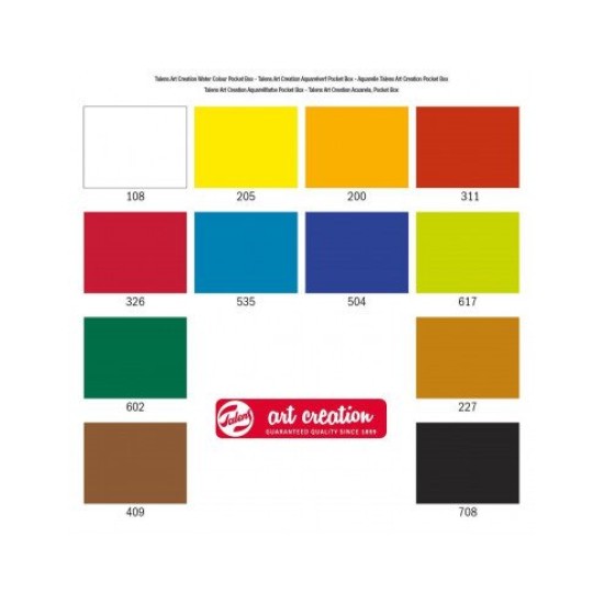WATERCOLOR SET - 15pcs - ART CREATION