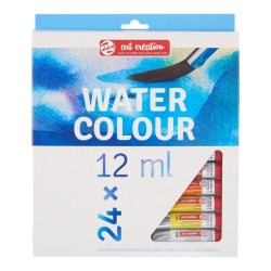 WATERCOLOR SET - 24 COLORS - 12ml - ART CREATION
