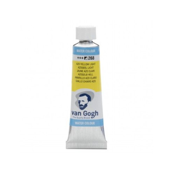 WATERCOLOR TUBE - AZO YELLOW LIGHT ( 268 ) - 10ml - VAN GOGH