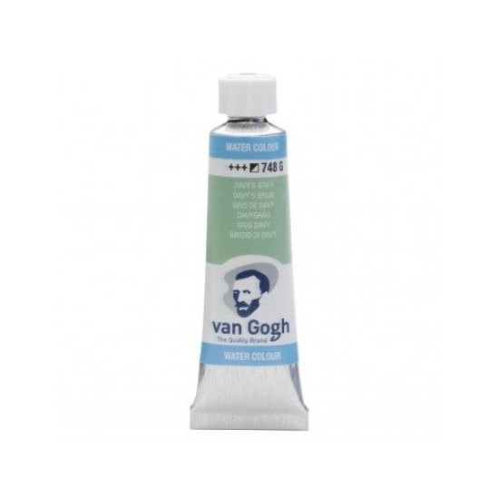 WATERCOLOR TUBE - DAVY'S GREY (748) - 10ml - VAN GOGH