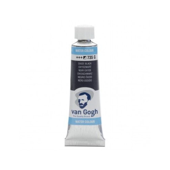 WATERCOLOR TUBE - OXIDE BLACK ( 735 ) - 10ml - VAN GOGH